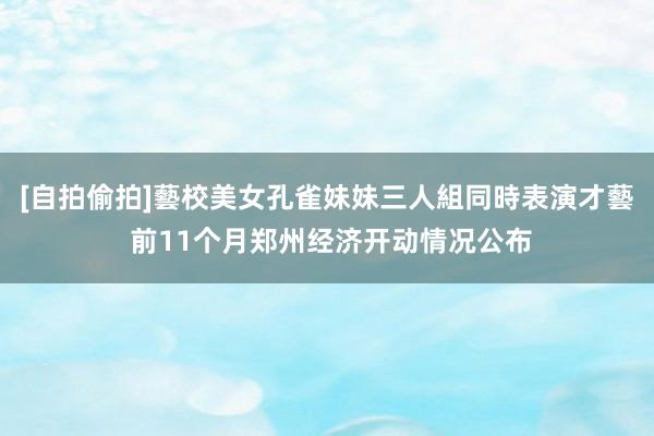 [自拍偷拍]藝校美女孔雀妹妹三人組同時表演才藝 前11个月郑州经济开动情况公布